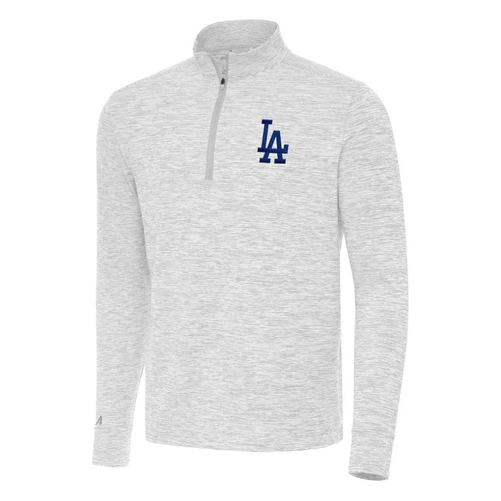 Los Angeles Dodgers Antigua Cause Quarter-Zip Top for sale