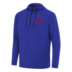Philadelphia Phillies Antigua Spikes Quarter-Zip Pullover Hoodie Clearance