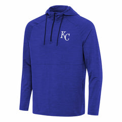 Kansas City Royals Antigua Spikes Quarter-Zip Pullover Hoodie Sale