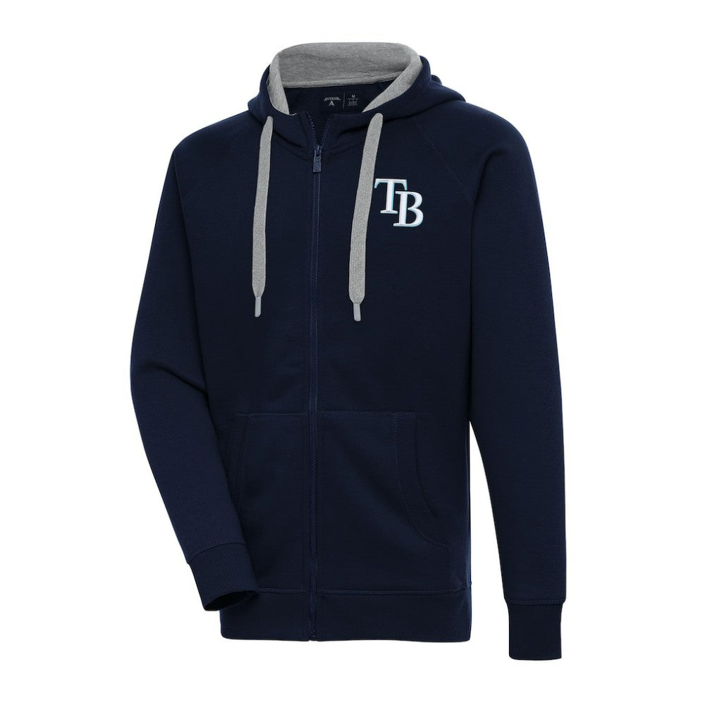 Tampa Bay Rays Antigua Big & Tall Victory Full-Zip Hoodie Jacket Clearance