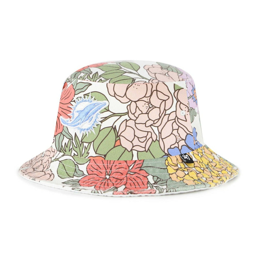 Miami Dolphins '47 Women's Florentina Bucket Hat White - 47 brand