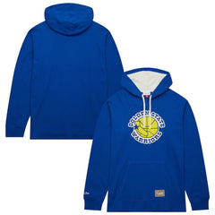Mitchell & Ness - Golden State Warriors Hardwood Classics Lightweight Thermal Pullover Hoodie - Royal