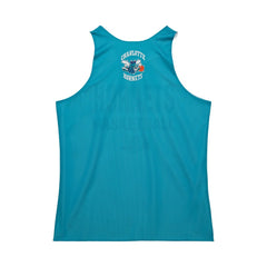 Mitchell & Ness - Charlotte Hornets Hardwood Classics Reversible Mesh Practice Jersey - Teal/White