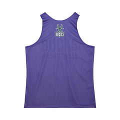 Mitchell & Ness - Milwaukee Bucks Hardwood Classics Reversible Mesh Practice Jersey - Purple/White