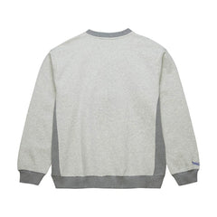 Mitchell & Ness - Golden State Warriors Vintage Logo Pullover Sweatshirt - Heather Gray
