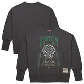 Mitchell & Ness - Boston Celtics Women's Hardwood Classics Lightweight Pullover Sweatshirt - Charcoal