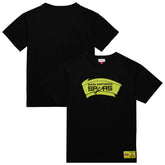 Mitchell & Ness - San Antonio Spurs Hardwood Classics Neon Nights Premium T-Shirt - Black