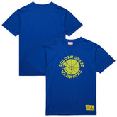Mitchell & Ness - Golden State Warriors Hardwood Classics Neon Nights Premium T-Shirt - Royal