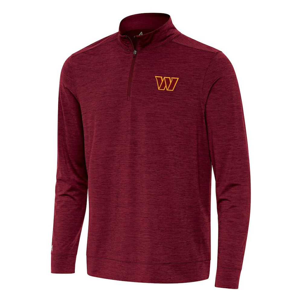 Washington Commanders Antigua Bright Quarter-Zip Top Burgundy - NFL
