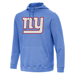 New York Giants Antigua Cloud Pullover Hoodie Heather Royal - NFL