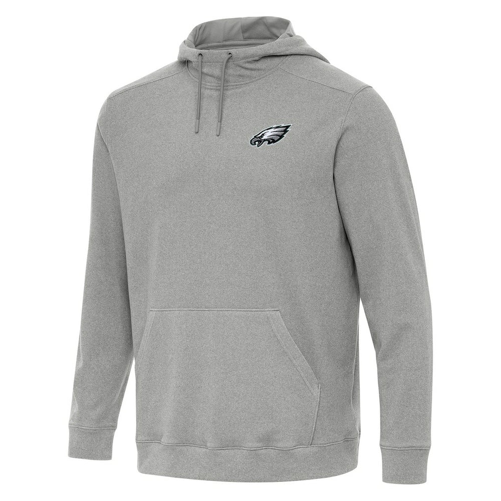 Philadelphia Eagles Antigua Cloud Pullover Hoodie Heather Gray - NFL