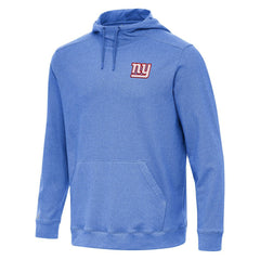 New York Giants Antigua Cloud Pullover Hoodie Heather Royal - NFL
