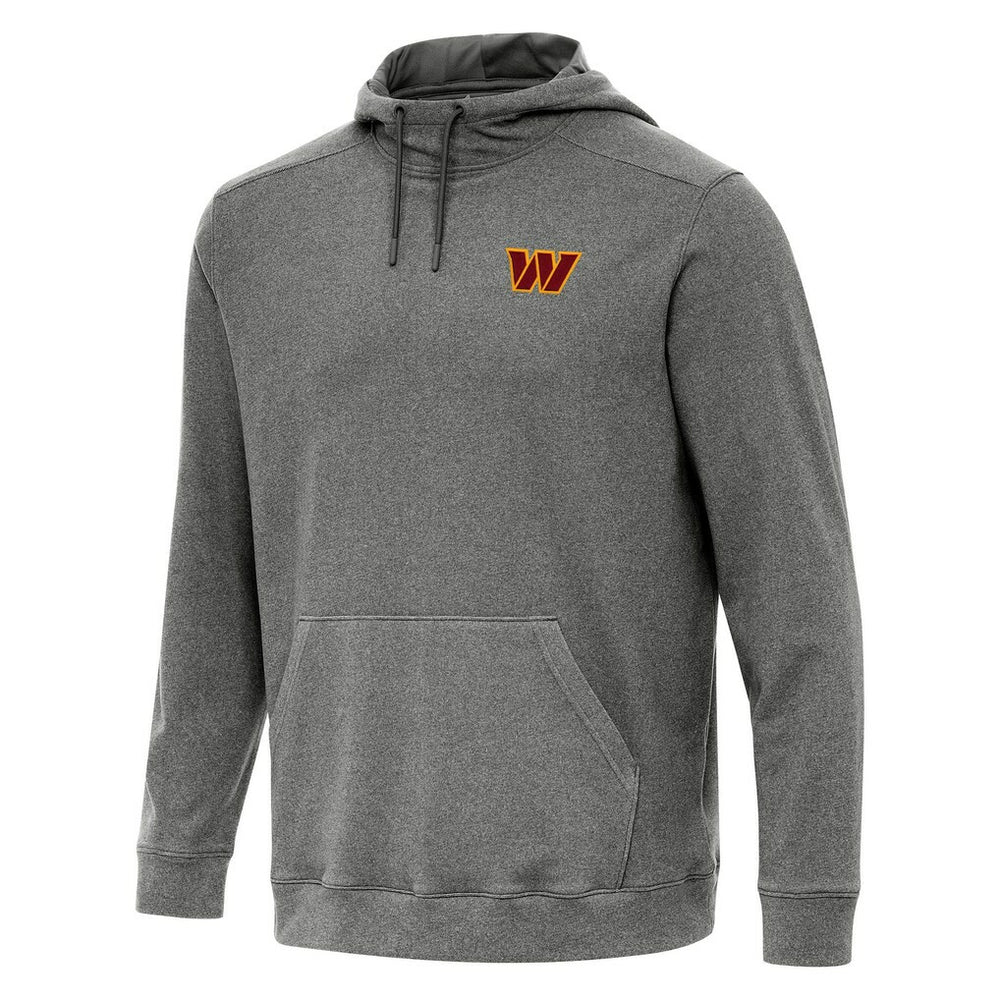 Washington Commanders Antigua Cloud Pullover Hoodie Heather Black - NFL