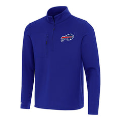 Buffalo Bills Antigua Insider Quarter-Zip Pullover Top Royal - NFL