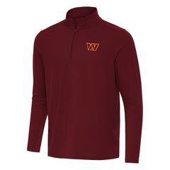 Washington Commanders Antigua Intent Quarter-Zip Pullover Top Burgundy - NFL