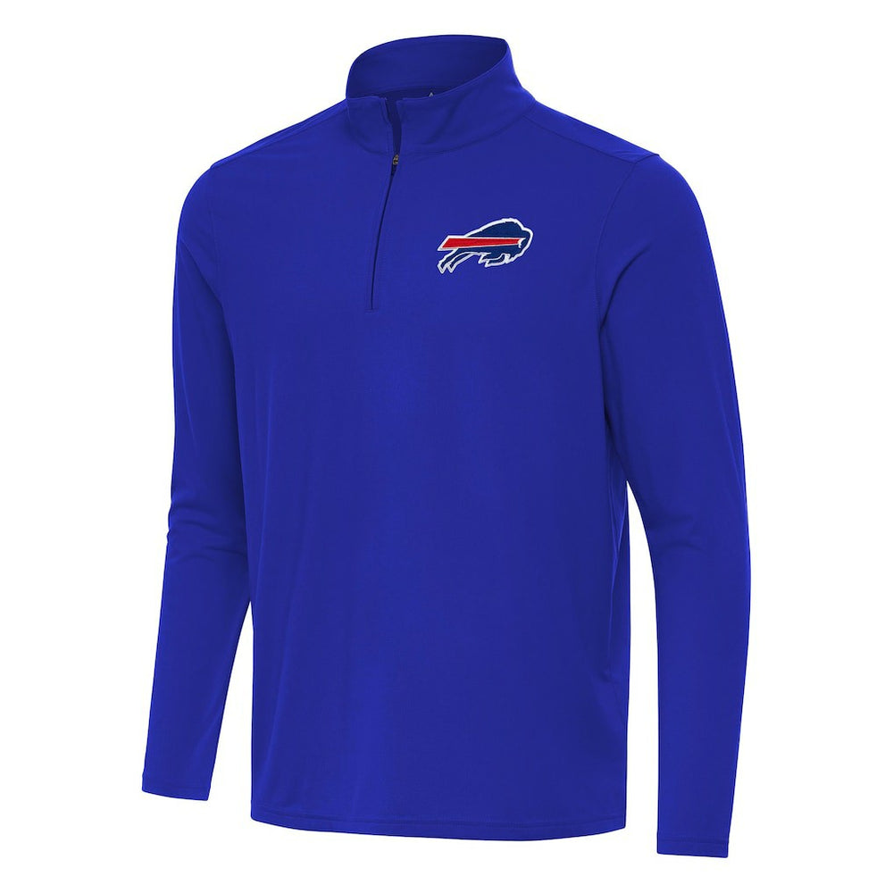 Buffalo Bills Antigua Intent Quarter-Zip Pullover Top Royal - NFL