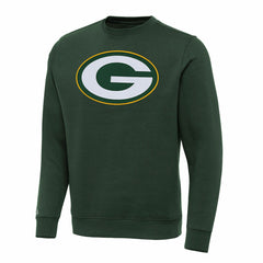 Green Bay Packers Antigua Victory Pullover Sweatshirt Hunter Green - NFL