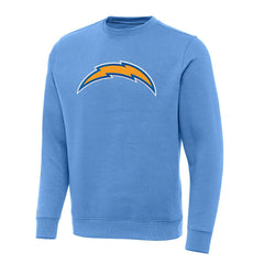 Los Angeles Chargers Antigua Victory Pullover Sweatshirt Powder Blue - NFL