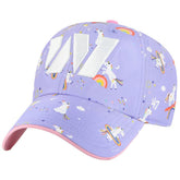 Washington Commanders '47 Girls Preschool Unicorn Clean Up Adjustable Hat Lavender - 47 brand
