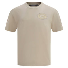 Green Bay Packers Pro Standard Drop Shoulder T-Shirt Tan - NFL