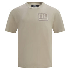 New York Giants Pro Standard Drop Shoulder T-Shirt Tan - NFL