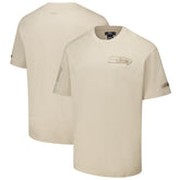Seattle Seahawks Pro Standard Drop Shoulder T-Shirt Tan - NFL