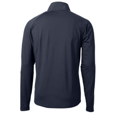 Boston Red Sox Cutter & Buck Adapt Eco Hybrid Raglan DryTec Quarter-Zip Jacket for sale