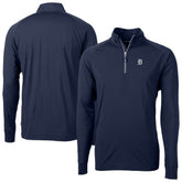 Detroit Tigers Cutter & Buck Adapt Eco Raglan Quarter-Zip Top for sale