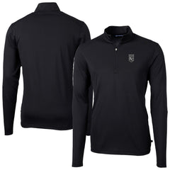 Kansas City Royals Cutter & Buck Virtue Eco Pique Quarter-Zip Jacket On Sale