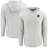 Houston Astros Cutter & Buck Coastline Epic Comfort Eco Recycled Long Sleeve Hoodie T-Shirt Clearance