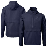 Boston Red Sox Cutter & Buck Charter Eco Recycled Anorak Half-Zip Hoodie Jacket Clearance