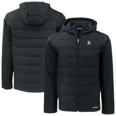 Detroit Tigers Cutter & Buck Evoke Hybrid Eco Softshell Recycled Full-Zip Jacket Near Me