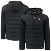 Chicago White Sox Cutter & Buck Evoke Hybrid Eco Softshell Recycled Full-Zip Jacket On Sale