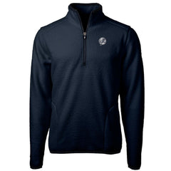 New York Yankees Cutter & Buck Cascade Eco Fleece Quarter-Zip Jacket Sale