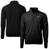 Los Angeles Dodgers Cutter & Buck Cascade Eco Fleece Quarter-Zip Jacket Lifestyle