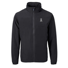 Los Angeles Angels Cutter & Buck Charter Eco Recycled Full-Zip Hoodie Jacket for sale