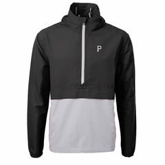 Pittsburgh Pirates Cutter & Buck Charter Eco Recycled Anorak Half-Zip Hoodie Jacket discount