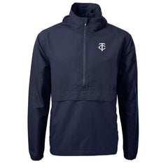 Minnesota Twins Cutter & Buck Charter Eco Recycled Anorak Half-Zip Hoodie Jacket Near Me