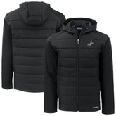 Los Angeles Dodgers Cutter & Buck Evoke Hybrid Eco Softshell Recycled Full-Zip Hooded Jacket Near Me
