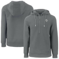 New York Yankees Cutter & Buck Roam Eco Recycled Tri-Blend Half-Zip Hoodie Near Me