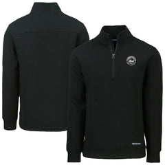 New York Mets Cutter & Buck Roam Eco Quarter-Zip Jacket Lifestyle