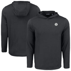 Milwaukee Brewers Cutter & Buck Coastline Epic Comfort Eco Recycled Hoodie T-Shirt On Sale