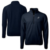 Los Angeles Dodgers Cutter & Buck Big & Tall Cascade Eco Fleece Quarter-Zip Jacket Clearance