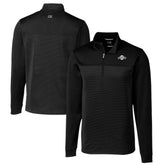 San Francisco Giants Cutter & Buck Big & Tall Traverse Stretch Stripe Eco Tri-Blend Quarter-Zip Top for sale