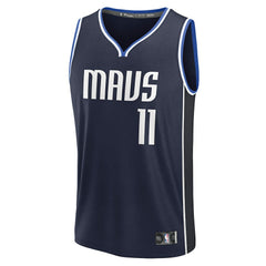 Fanatics - Kyrie Irving Dallas Mavericks Fast Break Replica Player Jersey - Statement Editi- Navy