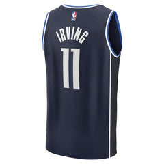 Fanatics - Kyrie Irving Dallas Mavericks Fast Break Replica Player Jersey - Statement Editi- Navy