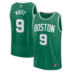 Fanatics - Derrick White Boston Celtics Fast Break Replica Player Jersey - Icon Edition - Kelly Green