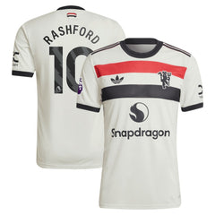 Adidas Marcus Rashford Manchester United Originals 2024/25 Third Jerseys - Cream