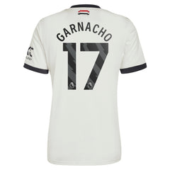 Adidas Alejandro Garnacho Manchester United Originals 2024/25 Third Replica Jerseys - Cream