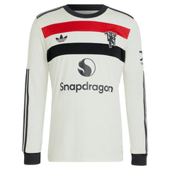 Adidas Alejandro Garnacho Manchester United Originals 2024/25 Third Replica Long Sleeve Jerseys - Cream